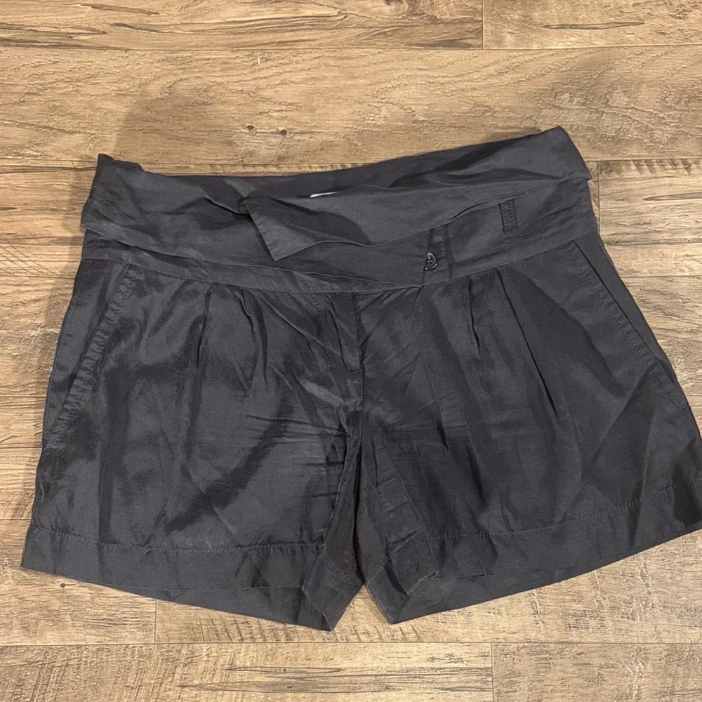 LOFT High Waist Black Women's Shorts - Size 4